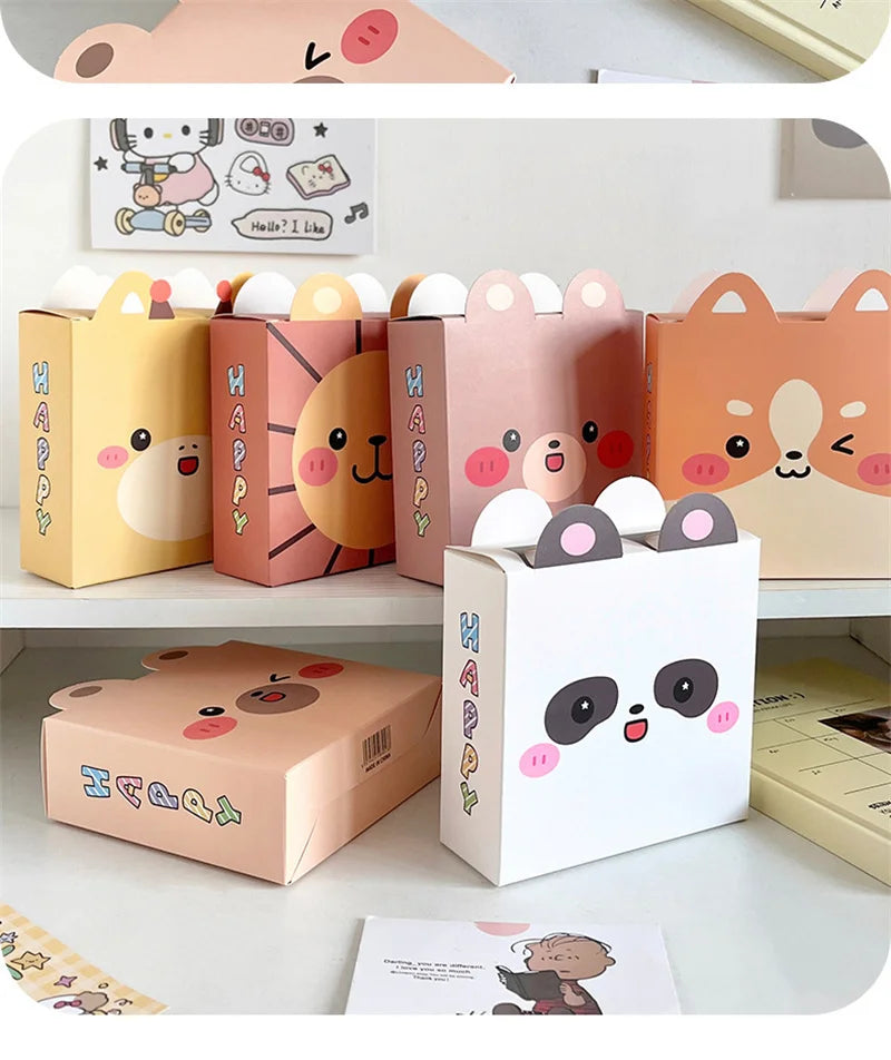 Cartoon Animal Snack & Candy Boxes – 20PCS