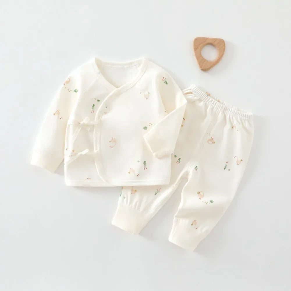 Baby Long Sleeve Cartoon Set | 0-6M