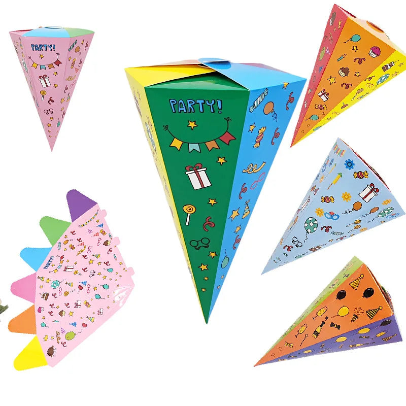 Cute Ice Cream Candy Boxes – Kids Birthday Party Favors (10/20PCS)