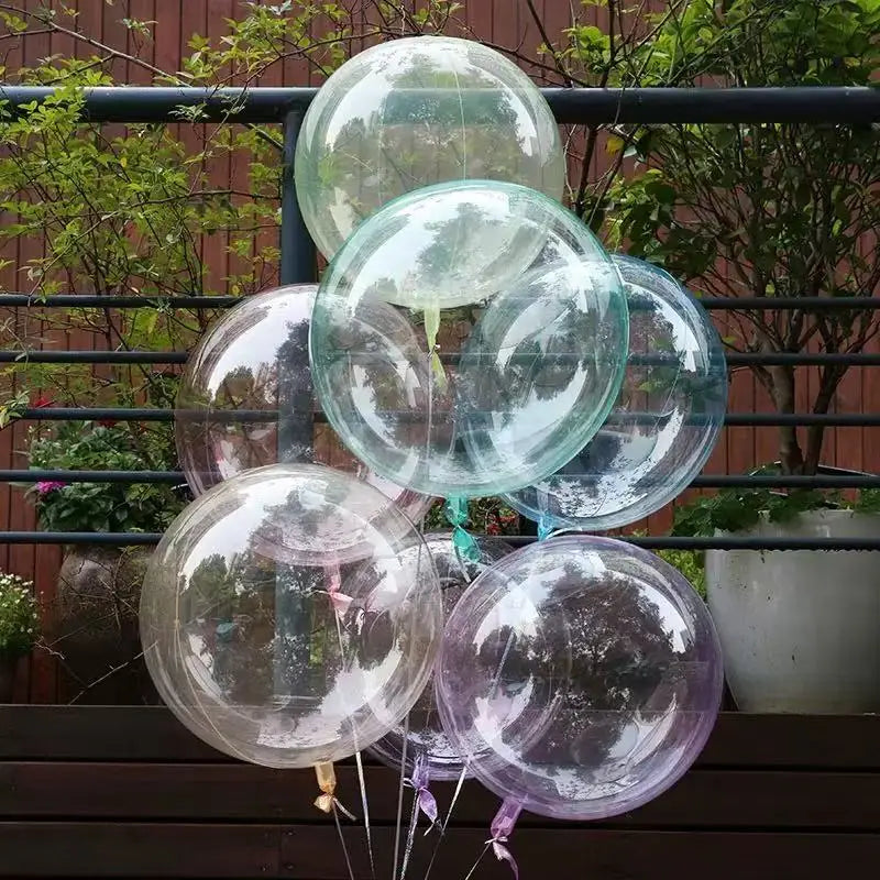 8pcs Crystal Popo Ball Transparent Color