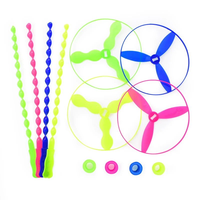 10/20pcs colorful dragonfly flying toys – perfect for kids’ party favors and goodie bags.