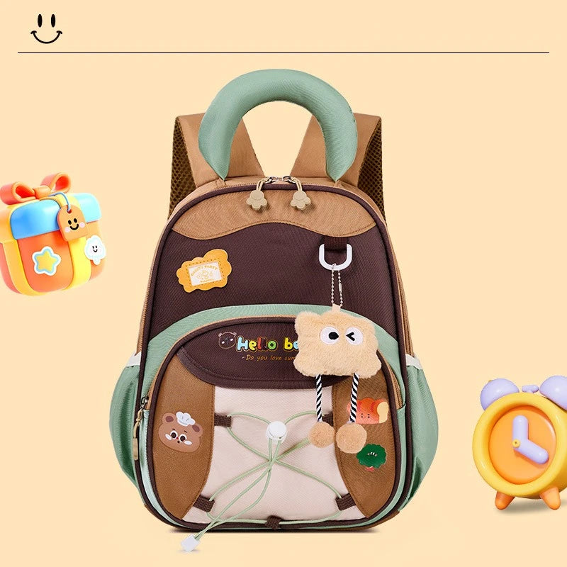 Cute Backpack for Boys Girls Lightweight Preschoolm, Kindergarten School Bag