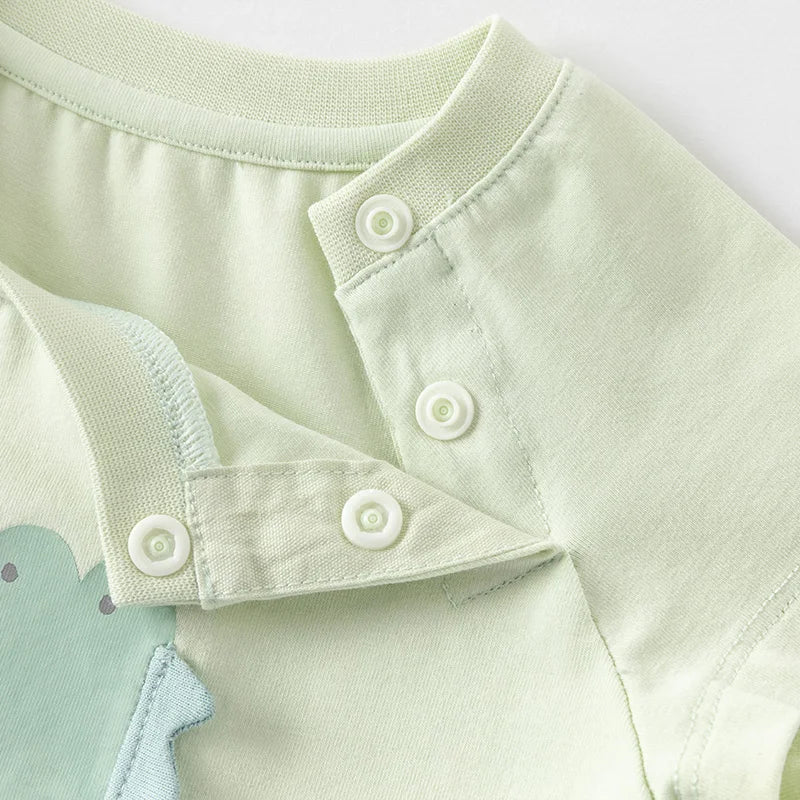 Dave Bella Brand Baby Short Sleeve Jumpsuit Romper Newborn Casual Cotton Comfortable
