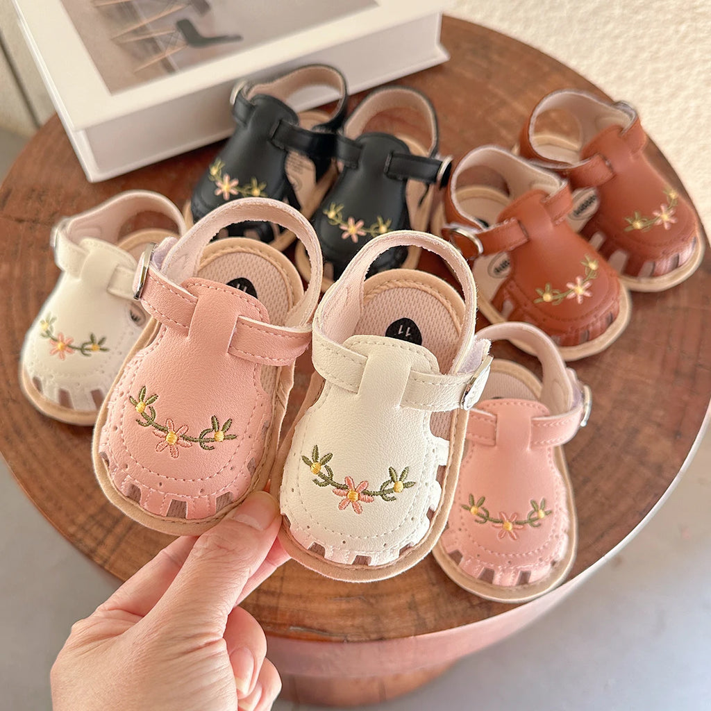 Infant Baby Sandals Summer Baby Flat Shoes Newborn