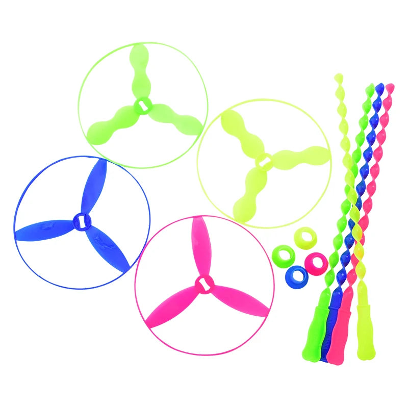 10/20pcs colorful dragonfly flying toys – perfect for kids’ party favors and goodie bags.