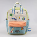 Cute Canvas Preschool Bag with Top Handle