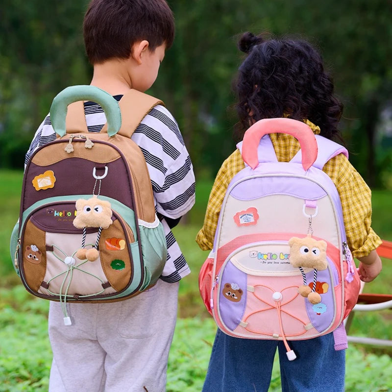 Cute Backpack for Boys Girls Lightweight Preschoolm, Kindergarten School Bag