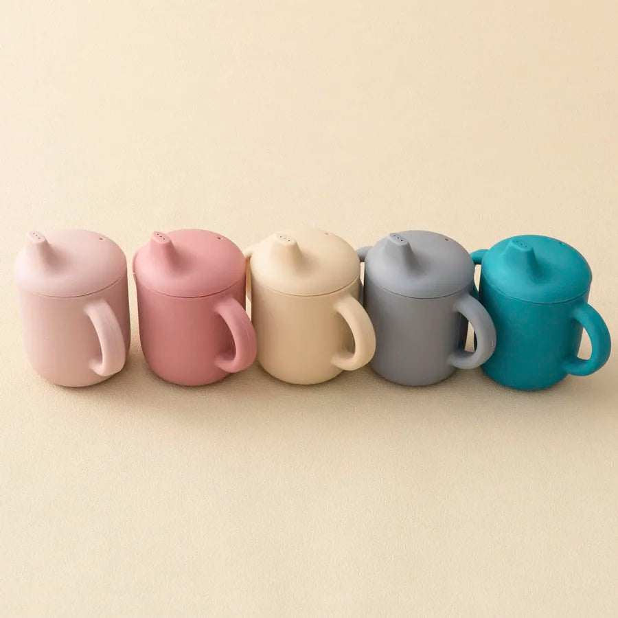 Soft Silicone Drinking Training Cup for Babies & Toddlers
