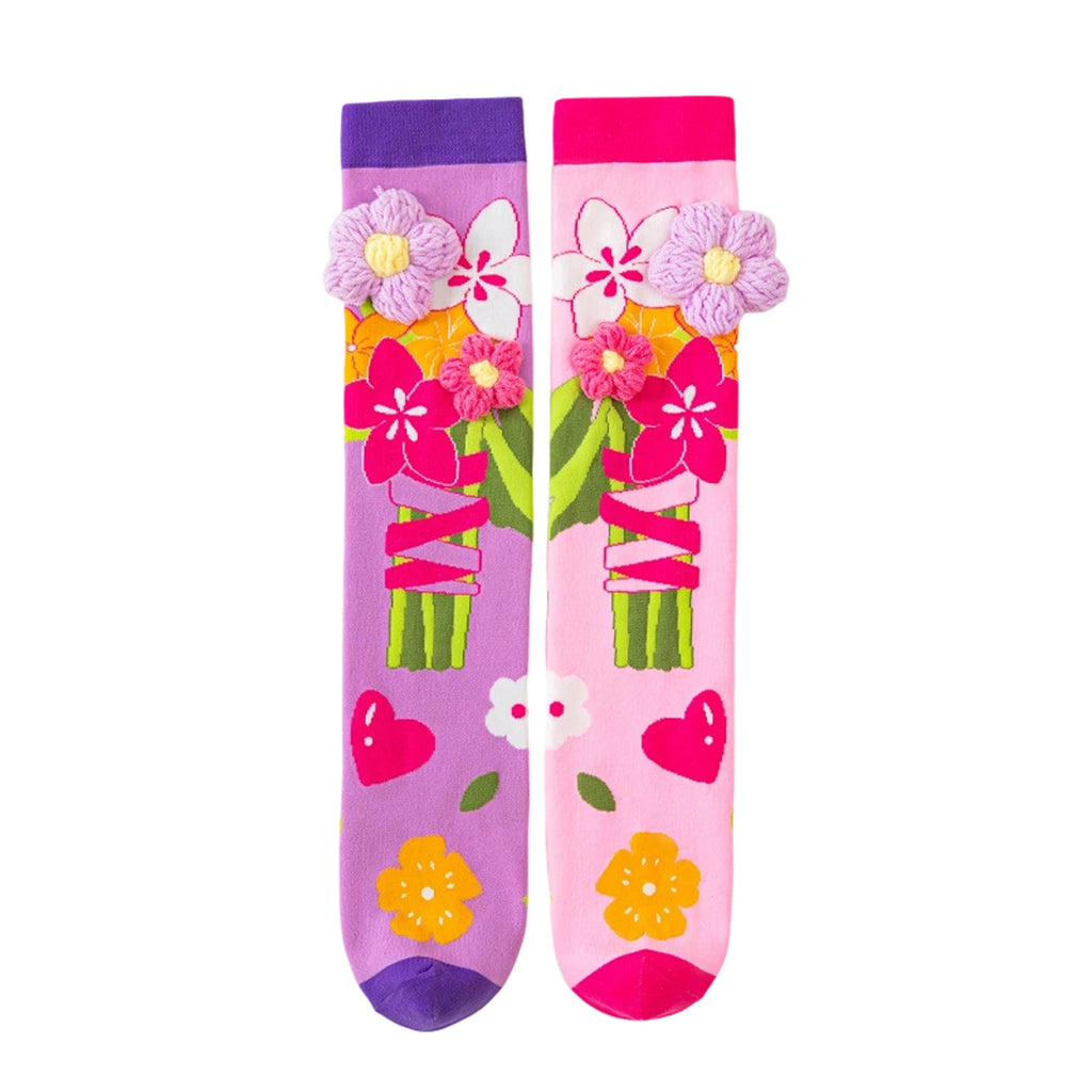 Cute Cartoon Animal Knee-High Socks for Kids