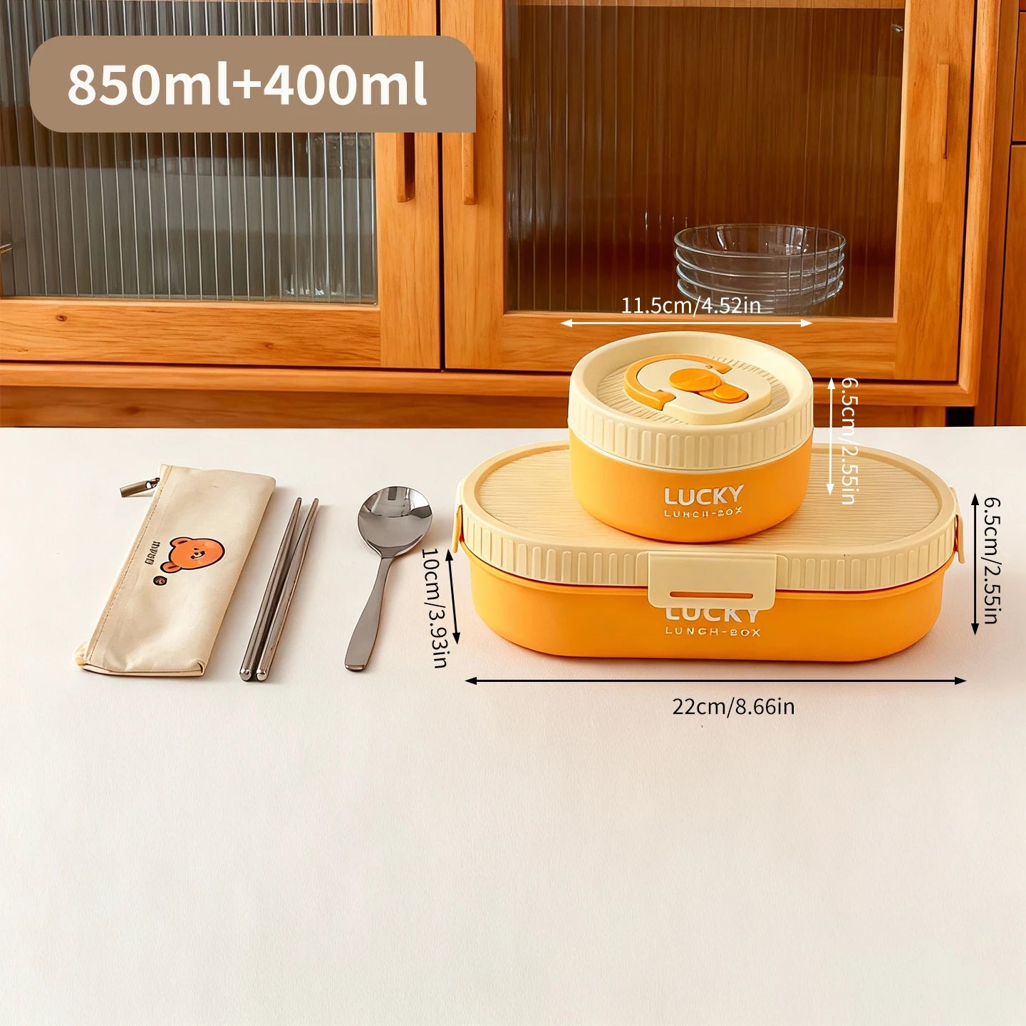 Heatable Stainless Steel Lunch box