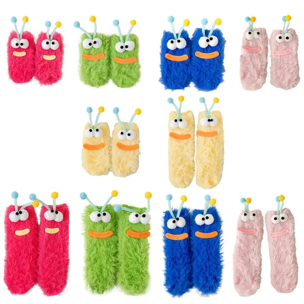 Kids Winter Cartoon Animal Socks – Warm & Thick