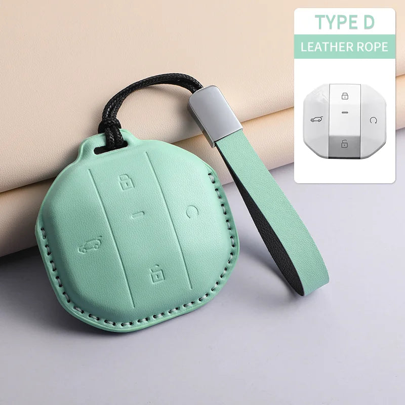 For Jetour Freedom T1 Jetour Smart Remote Key Cover Case Leather
