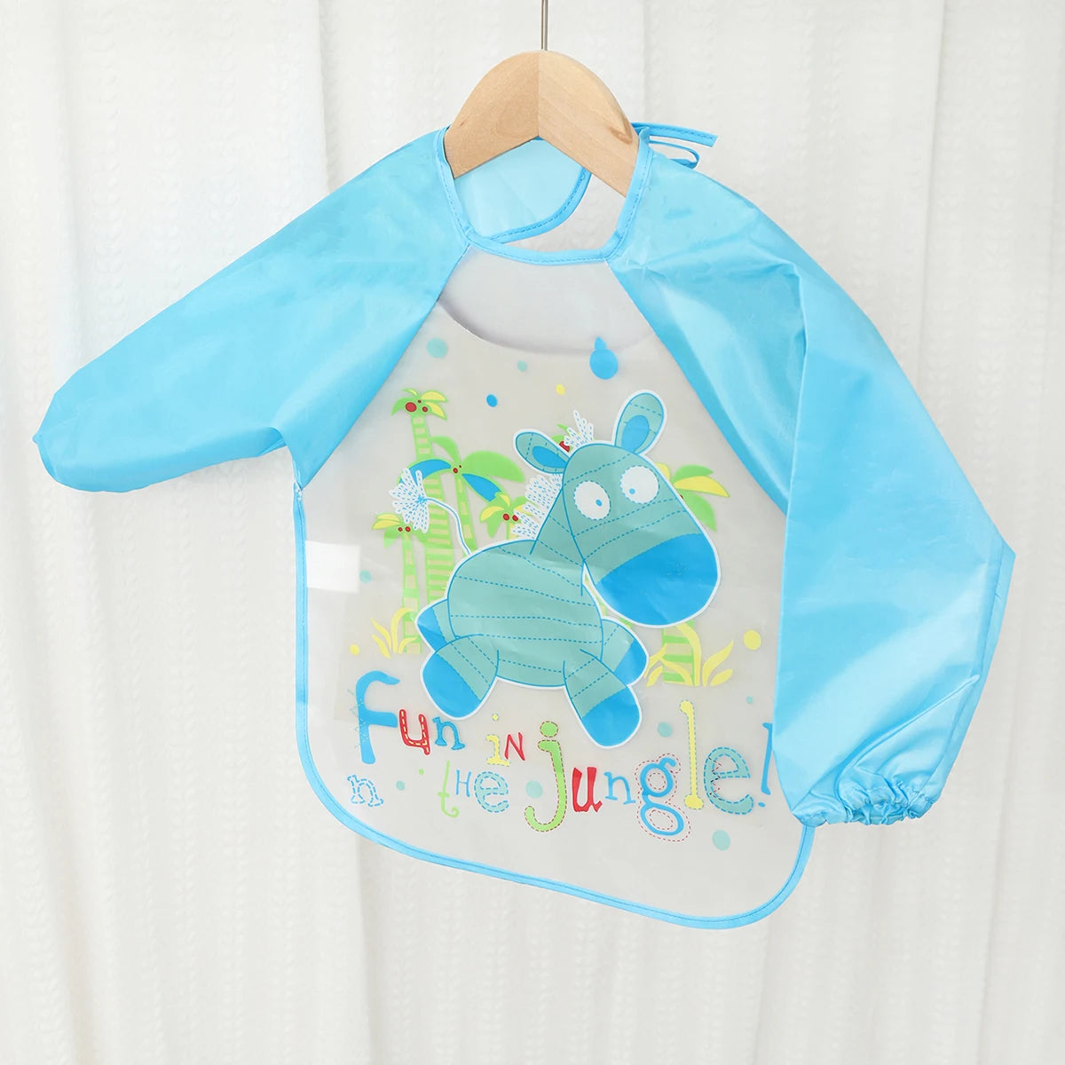 Kids Long Sleeve Feeding Bib