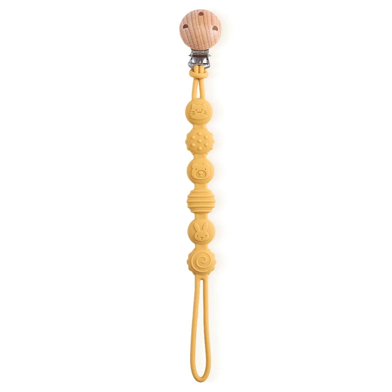 Baby Silicone Pacifier Clip
