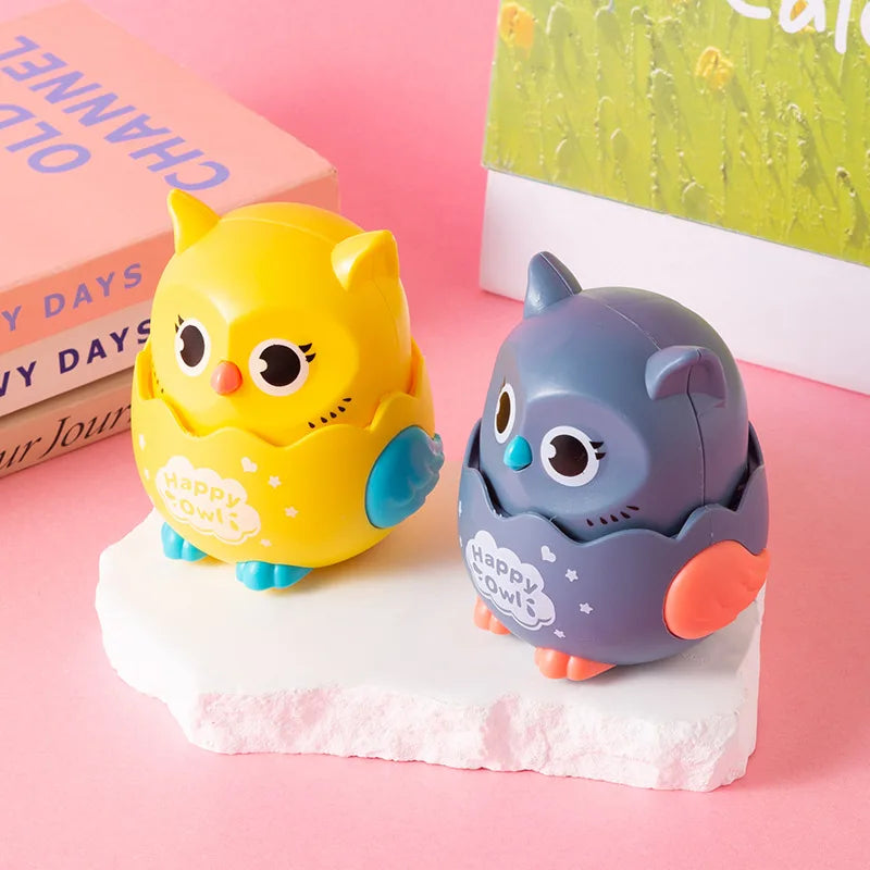 Cartoon Owl Clockwork Inertia Toy for Kids