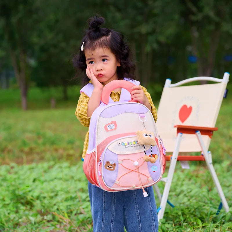 Cute Backpack for Boys Girls Lightweight Preschoolm, Kindergarten School Bag