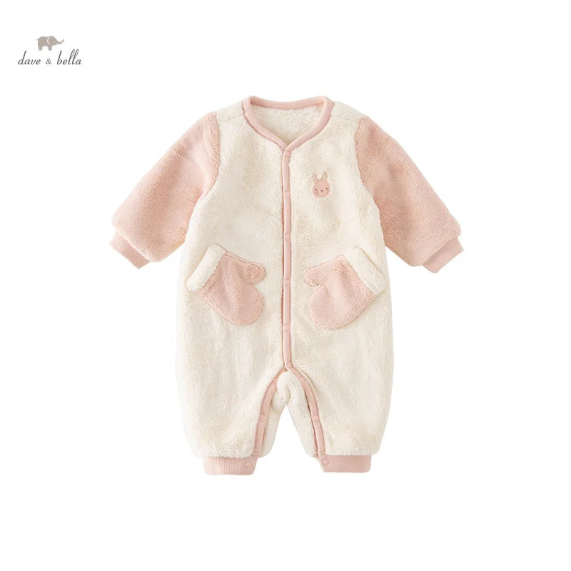 Dave Bella Baby Jumpsuit Autumn-Winter Newborn Romper