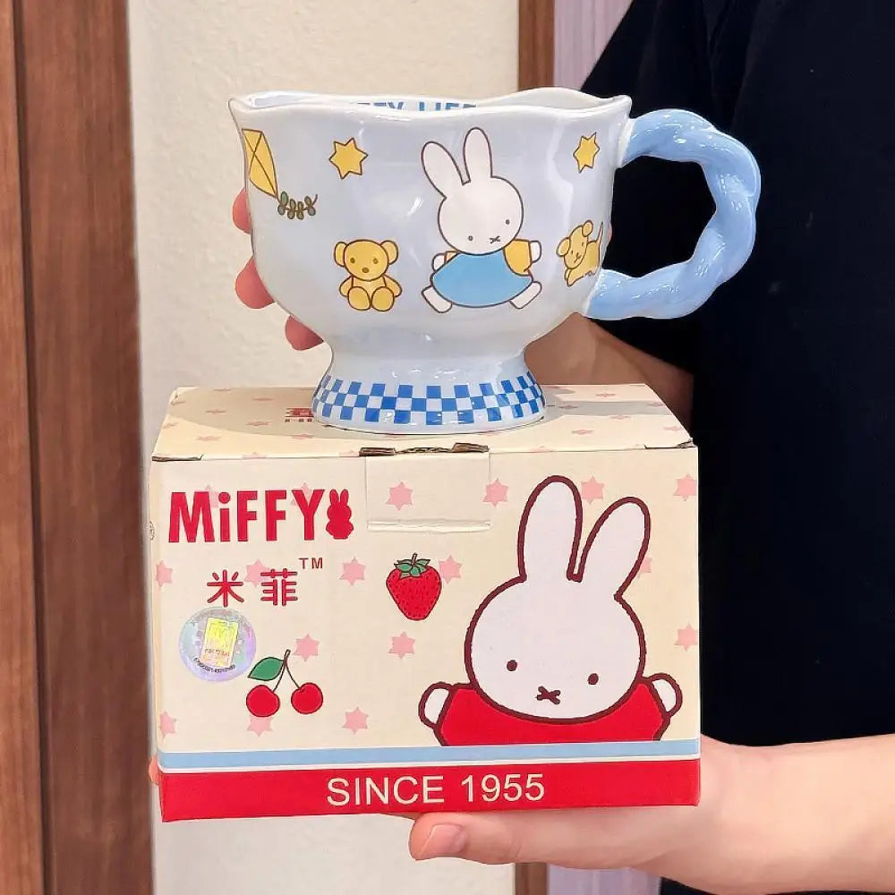 Miffy Mug Cute Anime Cartoon