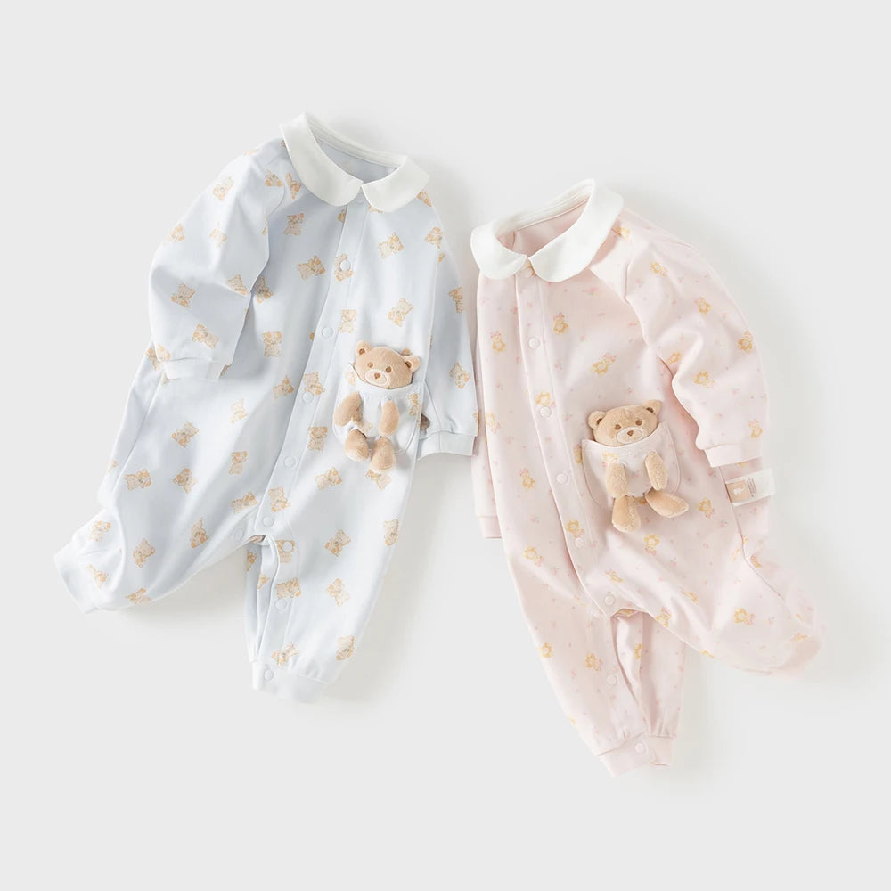 Dave Bella Brand Pure Cotton Baby Jumpsuit