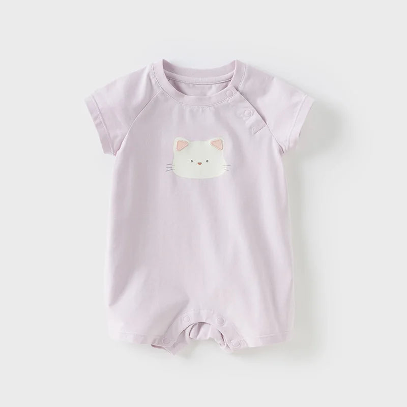 Dave Bella Brand Baby Short Sleeve Jumpsuit Romper Newborn Casual Cotton Comfortable