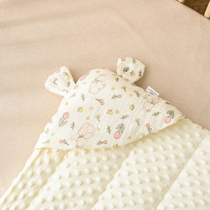 Floral Baby Blanket – Soft & Cozy