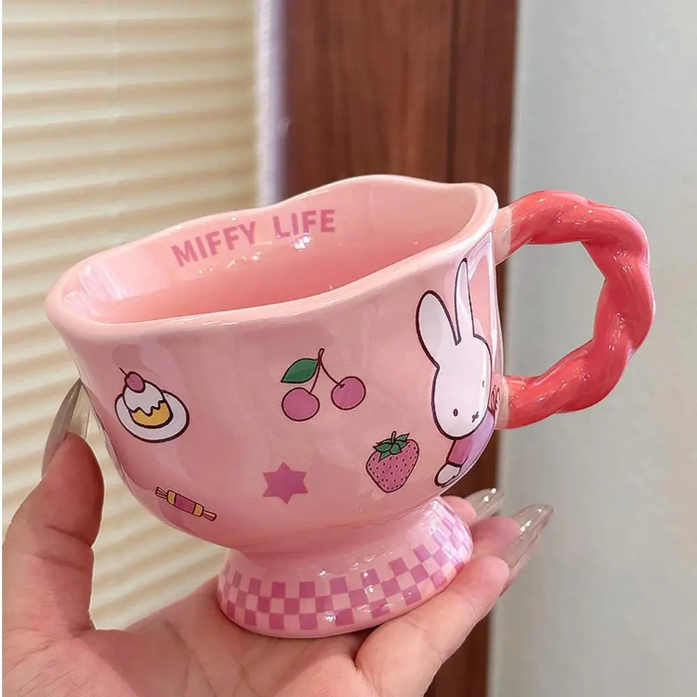 Miffy Mug Cute Anime Cartoon