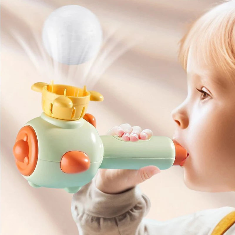 Montessori Whistle Ball Blowing Sensory Toy