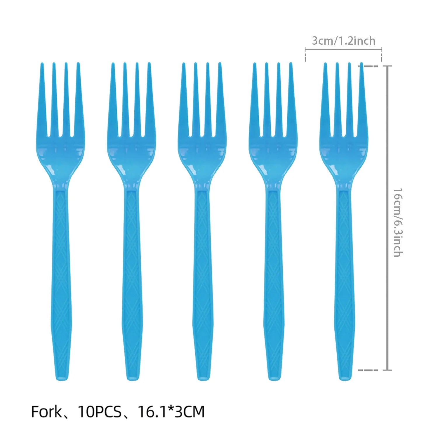 Blue bow disposable cutlery party decoration birthday dinner plate towels paper cups Happy Birthday Banner supplies