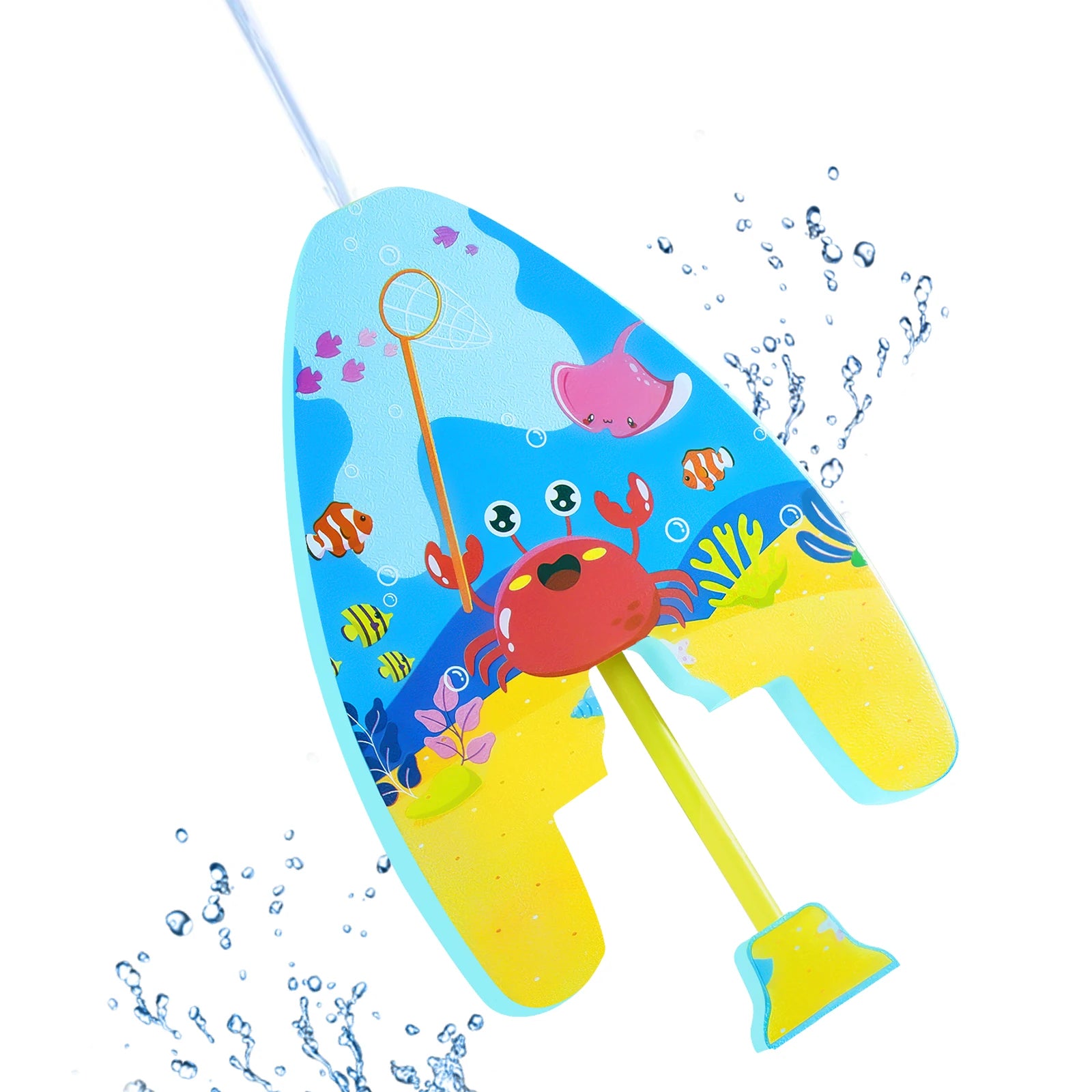 Cute Kids Swim Kickboard with Water Sprayer
