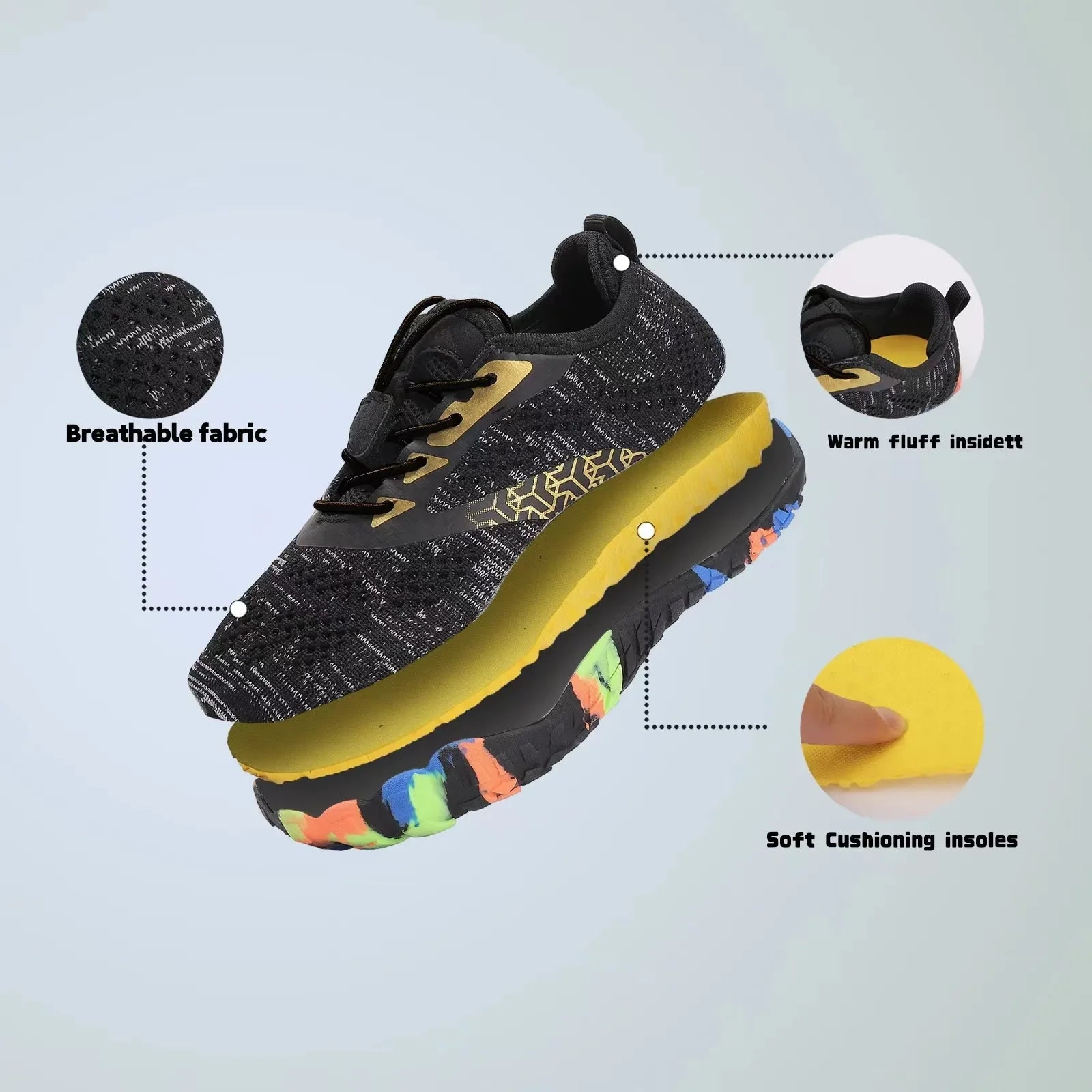 Children & mom  Aqua Water Shoes – Breathable Sneaker