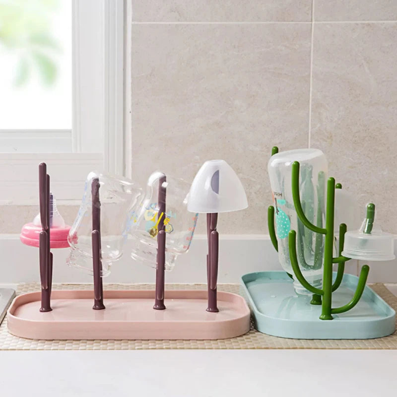 Tree-Shaped Baby Bottle Holder – Cute & Dustproof