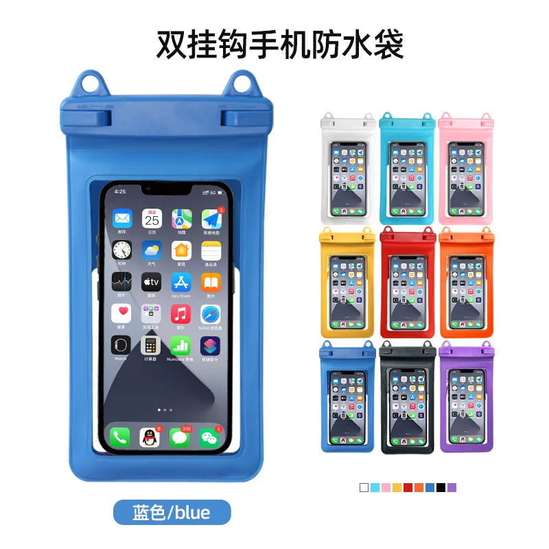 Waterproof Phone Case – Swimming & Diving Dry Bag 
 7.4 inch