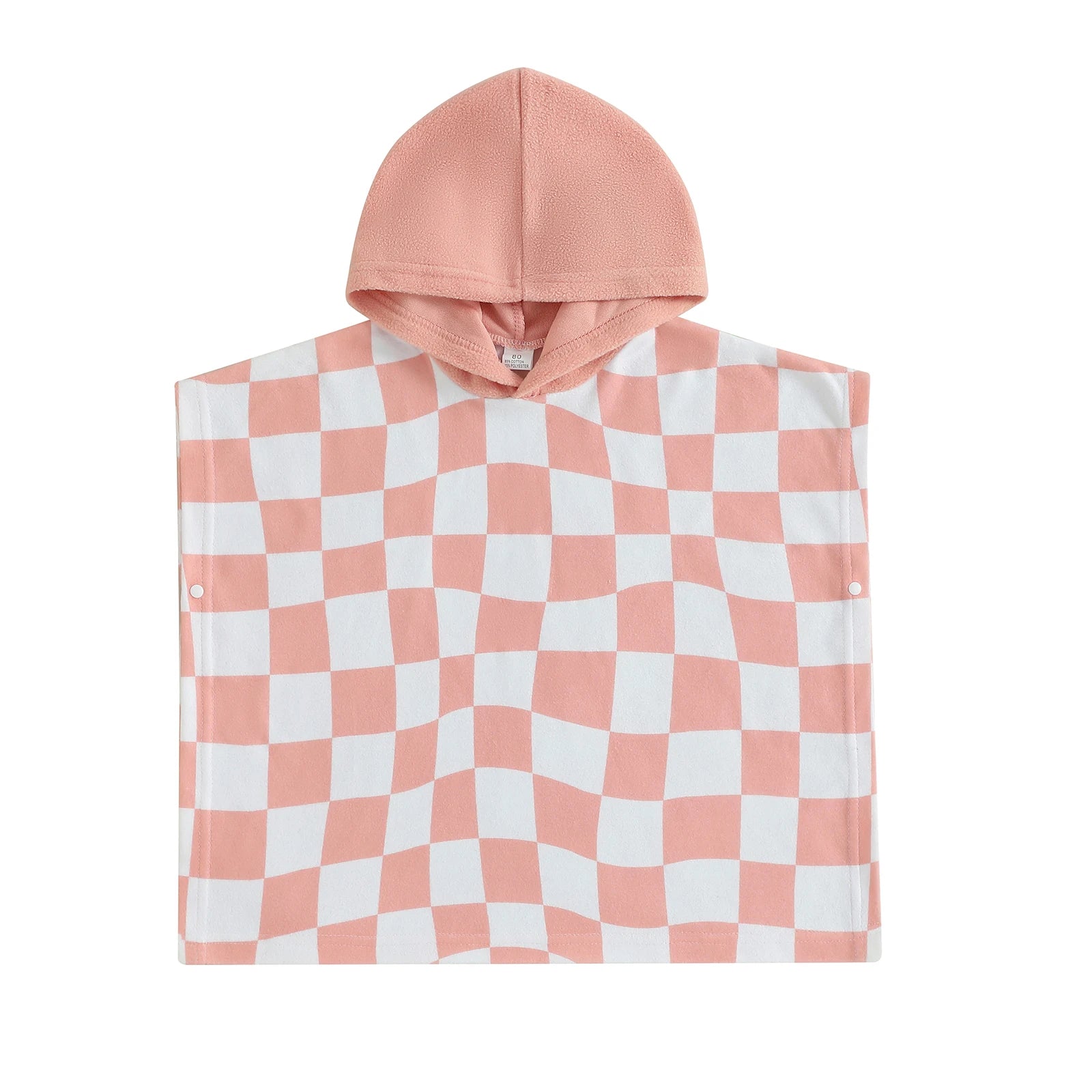 Kids Hooded Beach Poncho Towels Summer Swimwear