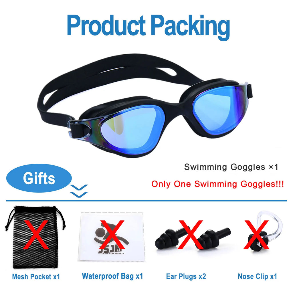 Unisex Swimming Goggles – Anti-Fog Swim Glasses