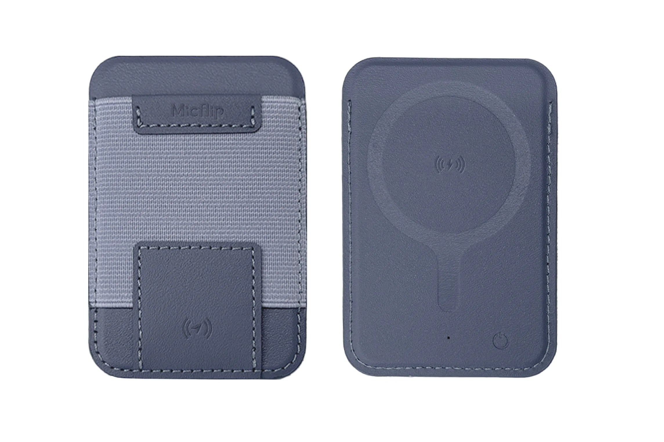 Trackable Magnetic Card Holder Leather Tracker Smart MagSafe Wallet Work with Find My Built in For iPhone 16/15/14 Series