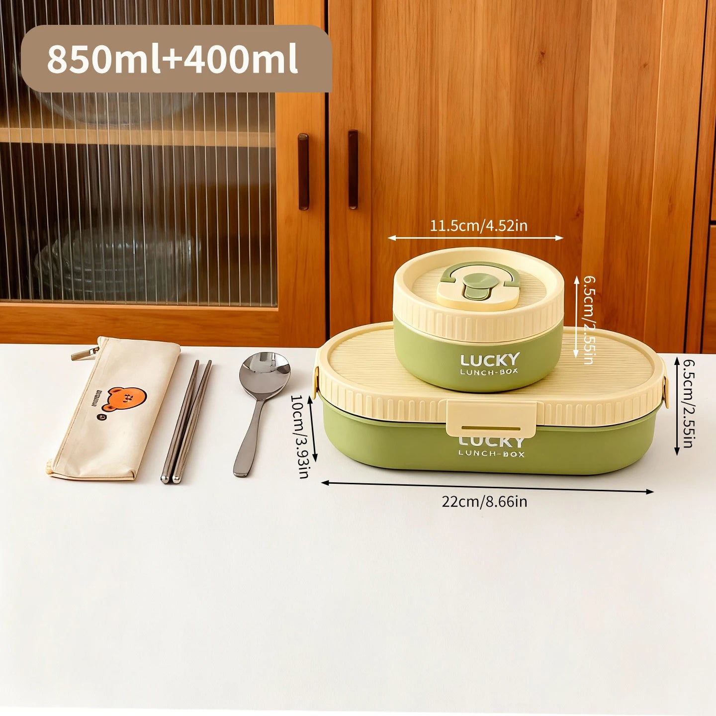 Heatable Stainless Steel Lunch box