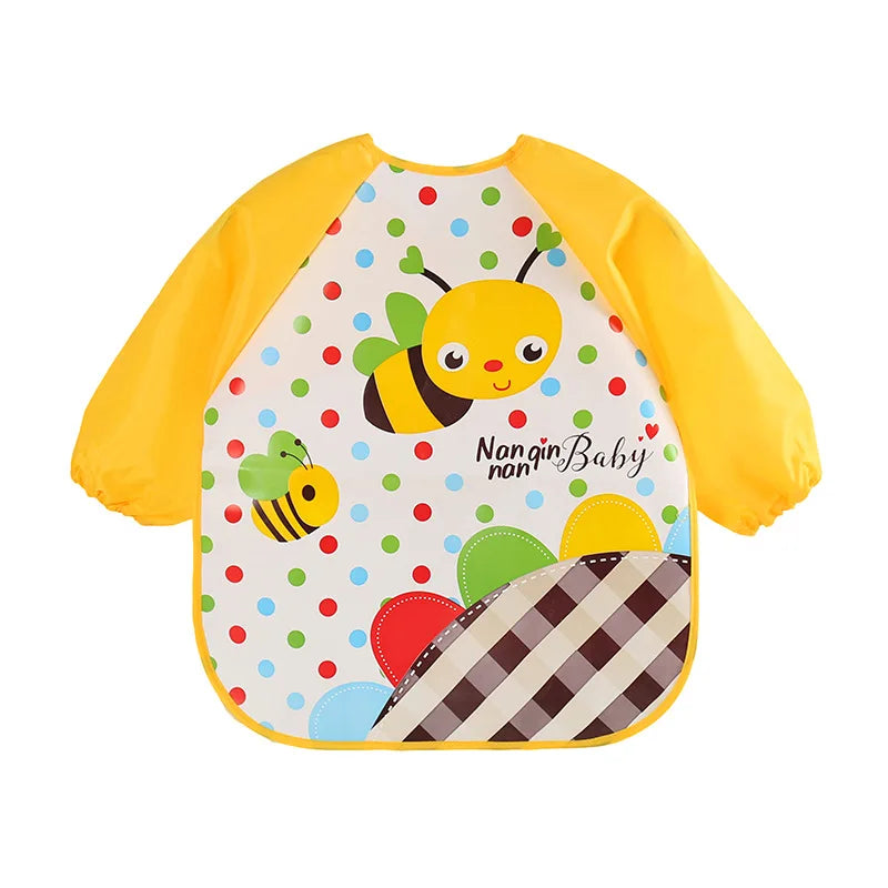 Kids Long Sleeve Feeding Bib