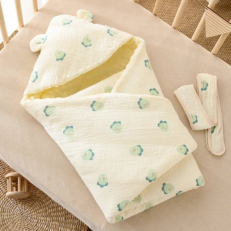 Floral Baby Blanket – Soft & Cozy