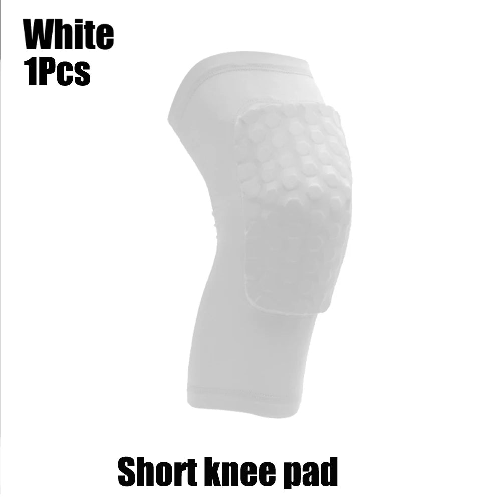 1PC Basketball Knee Pads Sleeve Honeycomb Brace Elastic Kneepad Protective Gear Patella Foam Support Volleyball Support