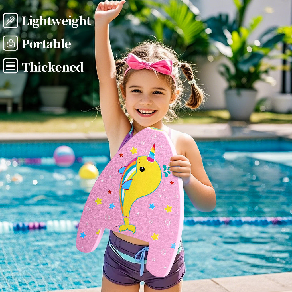Cute Kids Swim Kickboard with Water Sprayer