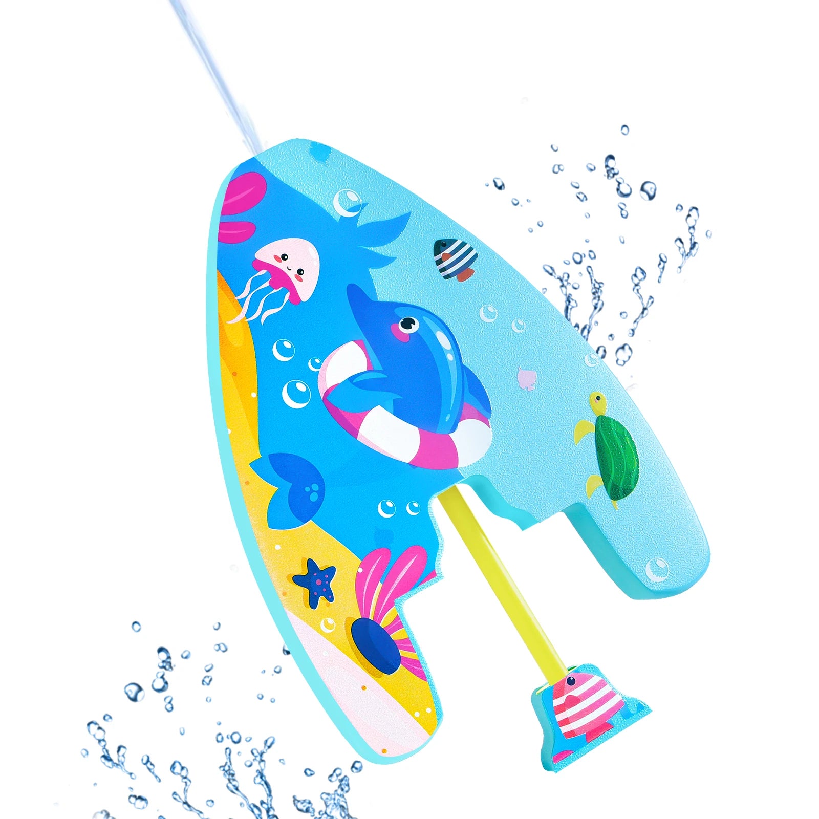 Cute Kids Swim Kickboard with Water Sprayer